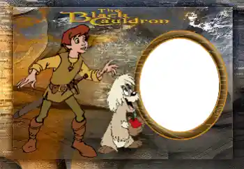 Effett tar-ritratti mill-kategorija Tfal varji № 147953. Kitba fuq il-qafas: The Black Cauldron