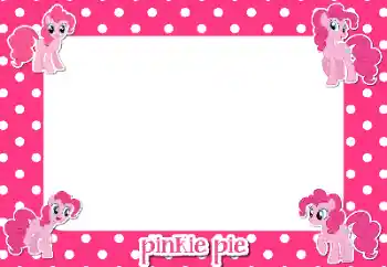 Effett tar-ritratti mill-kategorija Tfal varji № 149370. Kitba fuq il-qafas: Pinkie Pie