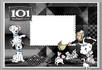 Effett tar-ritratti mill-kategorija Tfal varji № 169372. Kitba fuq il-qafas: 101 Dalmatians