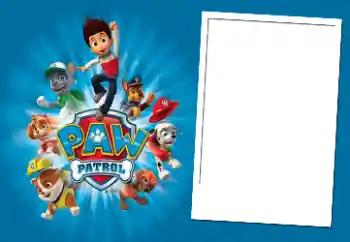 Effett tar-ritratti mill-kategorija Tfal varji № 174062. Kitba fuq il-qafas: PAW Patrol